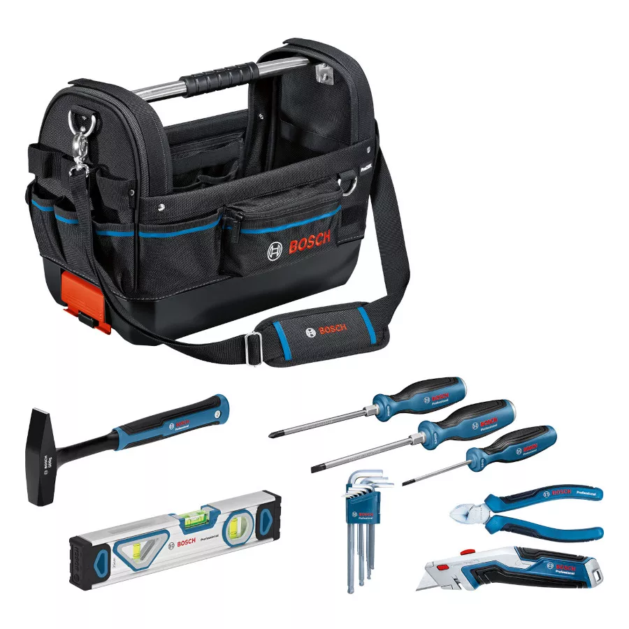 panier à outils GWT 20 Bosch + set outils